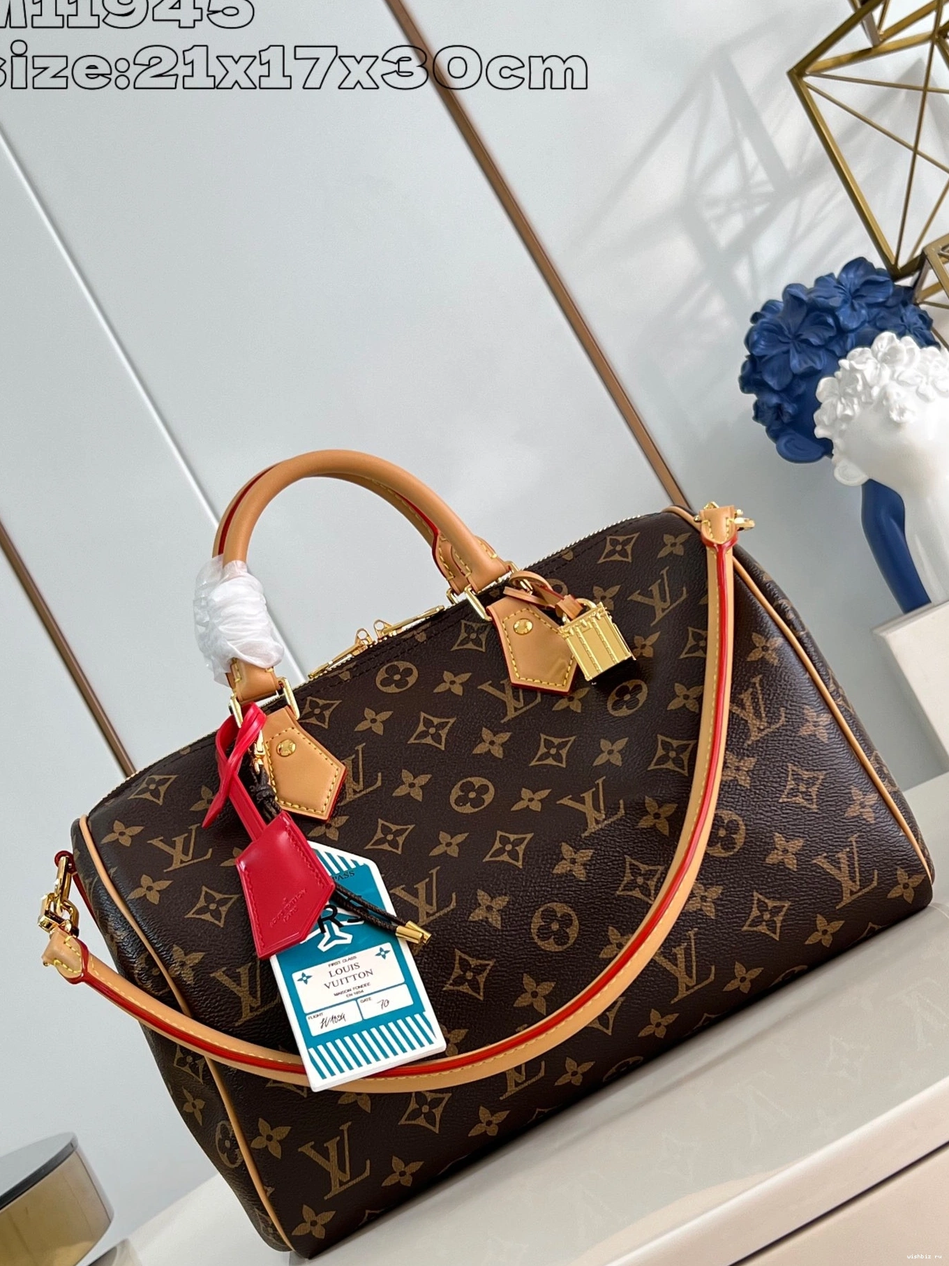 WIS Crafty Speedy Soft Vuitton 30 Louis 0317